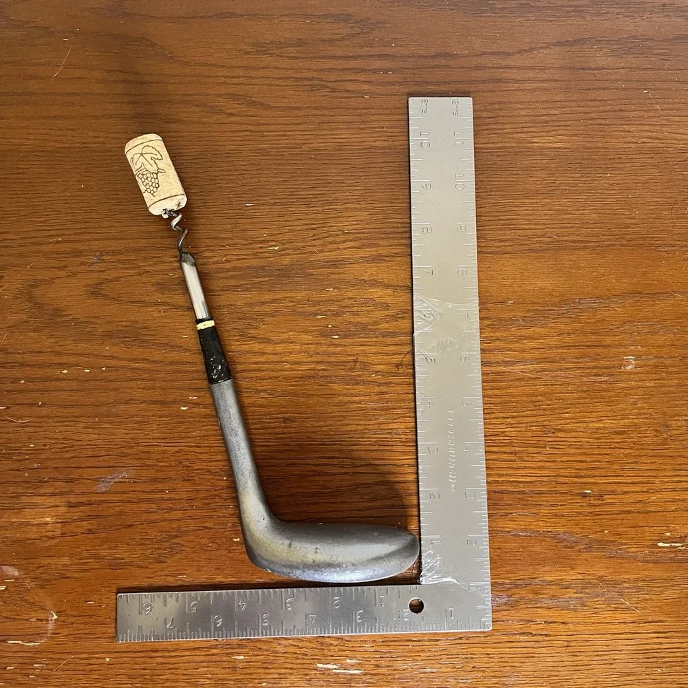 Golf Putter Wine Glass Corkscrew Bottle Opener Stainless Steel Bar Tool‎ Gift